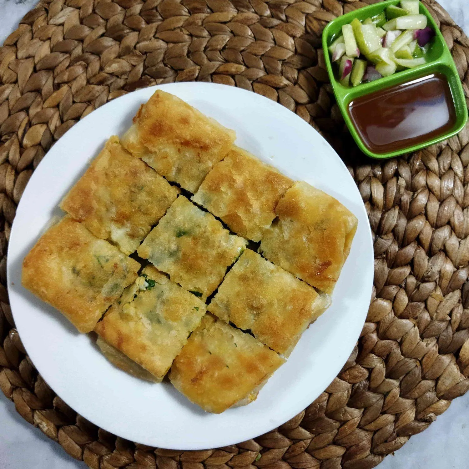 Martabak Telur dan Kuah Cuko