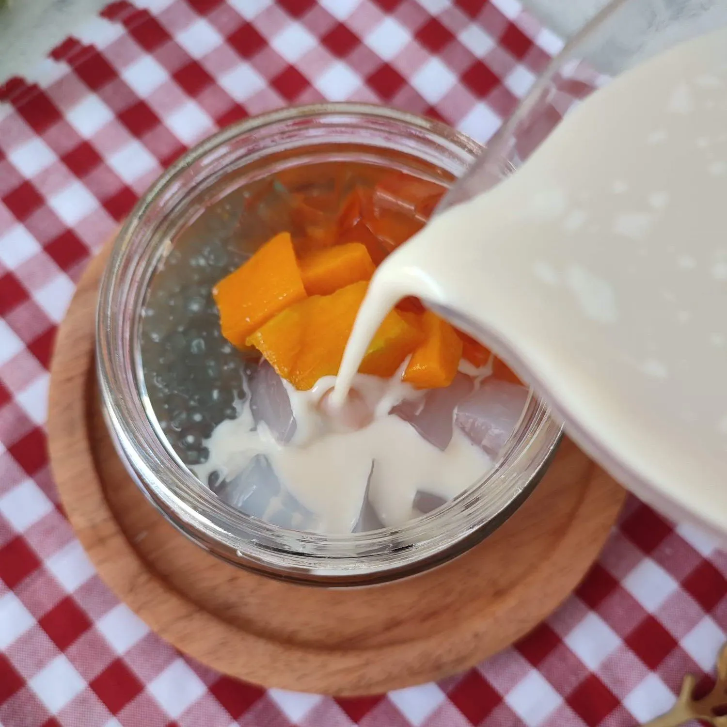 Step 7 Mango Sago Telang