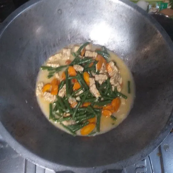 Step 5 Sayur Kuah Santan