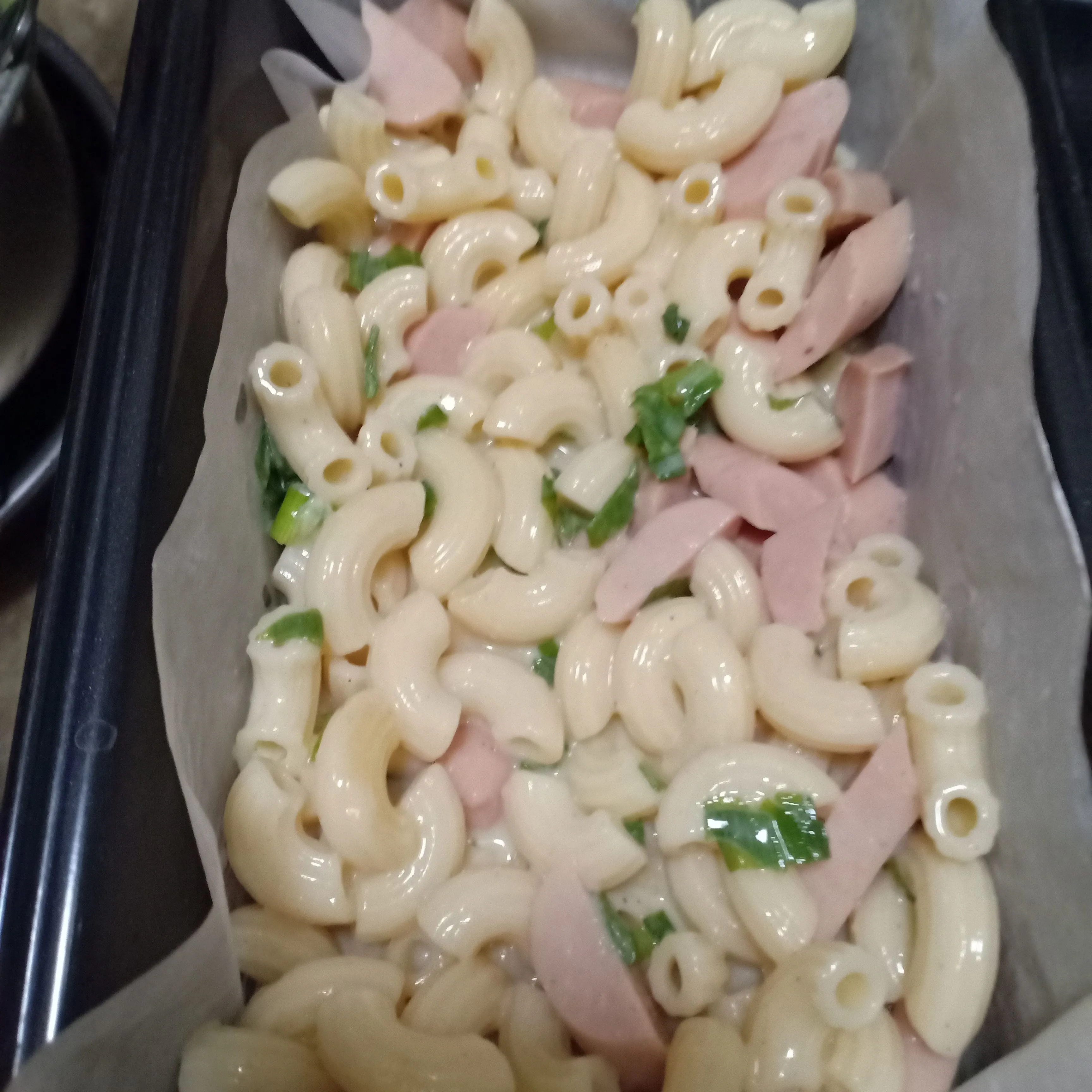 Step 4 Macaroni Schotel Kukus