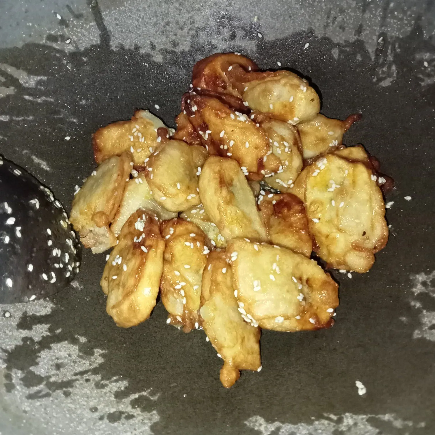 Step 8 Pisang Goreng ala Sze-Chuan