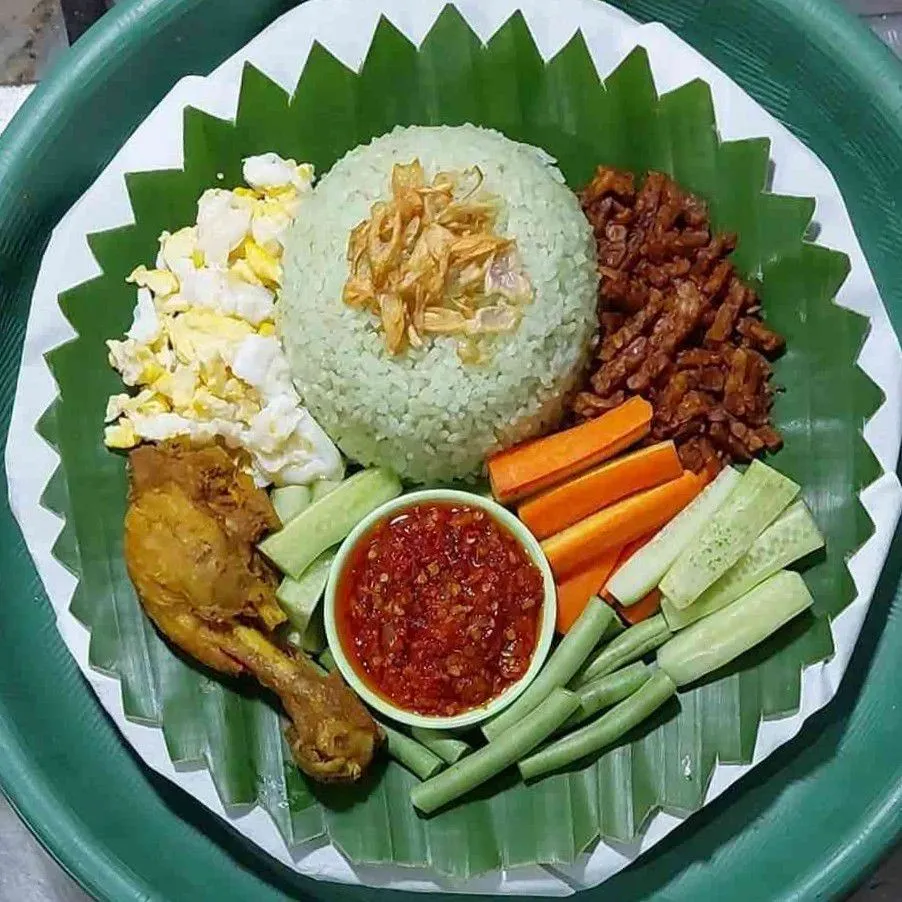 Nasi Uduk Pandan #HijauEkstraPoin