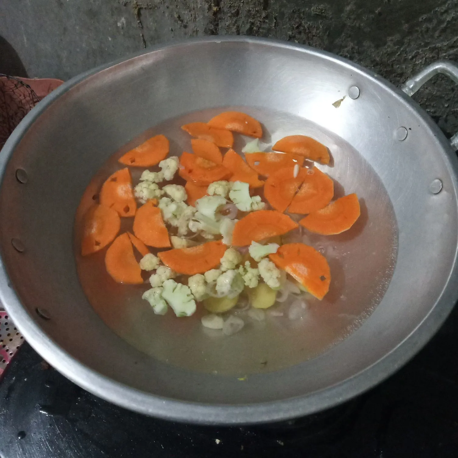 Step 4 Sayur Tahu Telur Puyuh