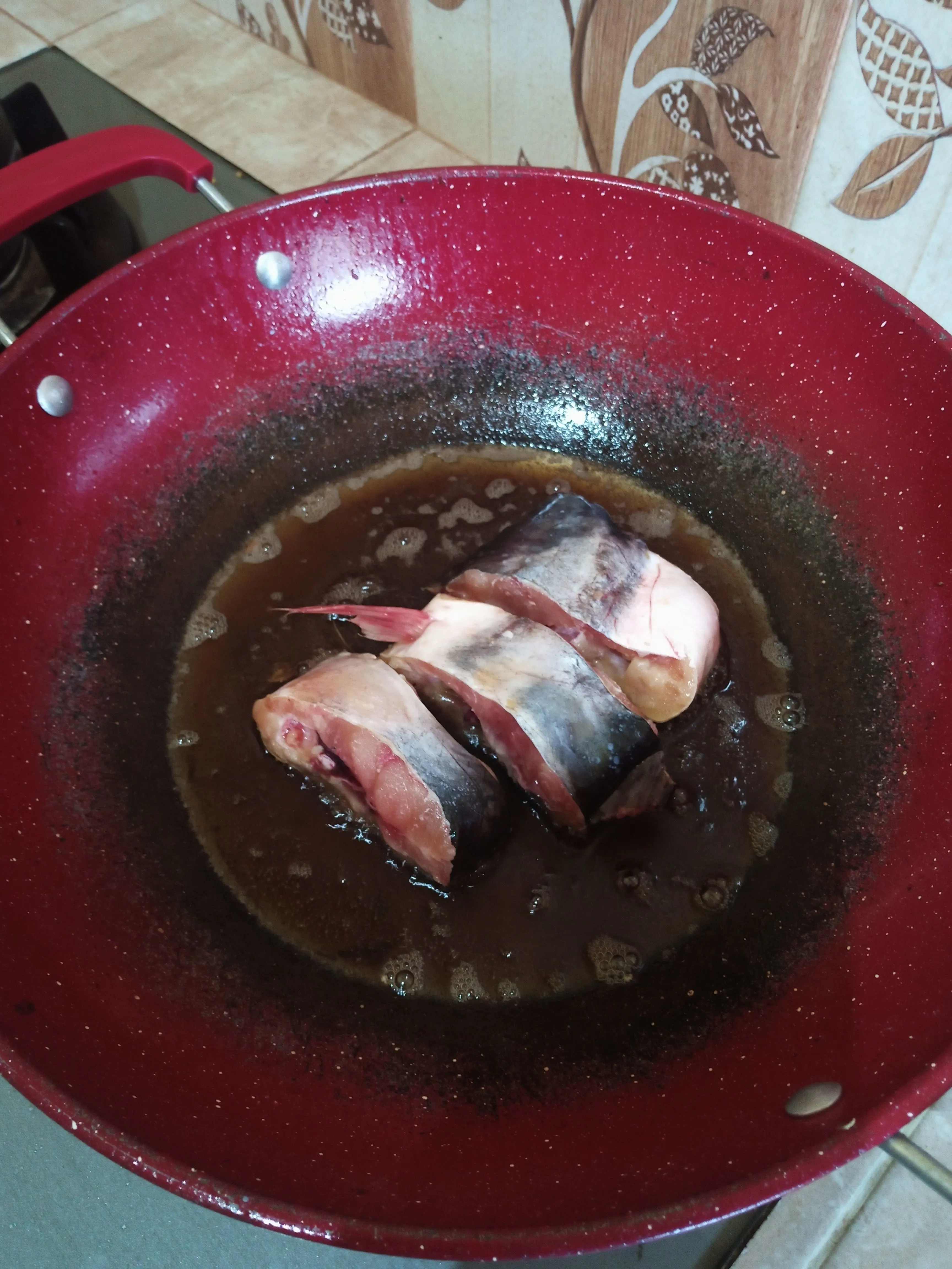 Step 1 Sambal Patin Kacang Panjang