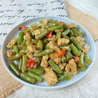 Oseng Buncis Tempe
