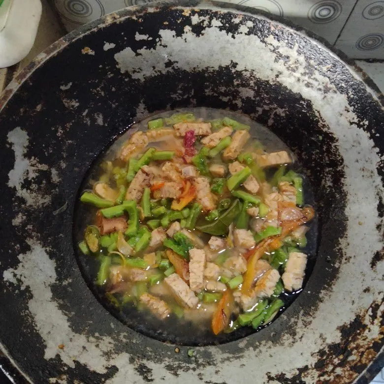 Step 7 Sambal Goreng Pare