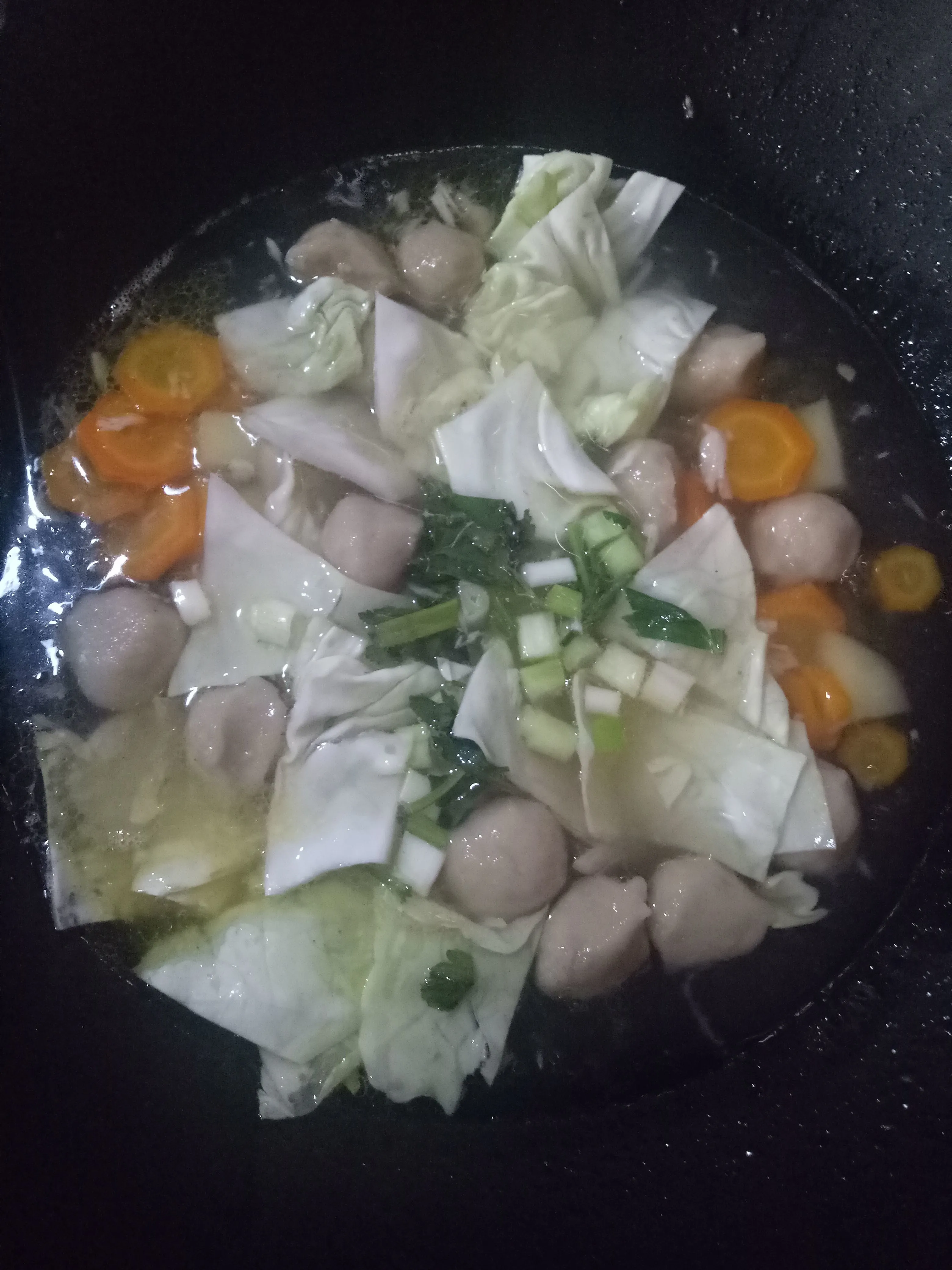 Step 4 Tumis Sayur Bakso