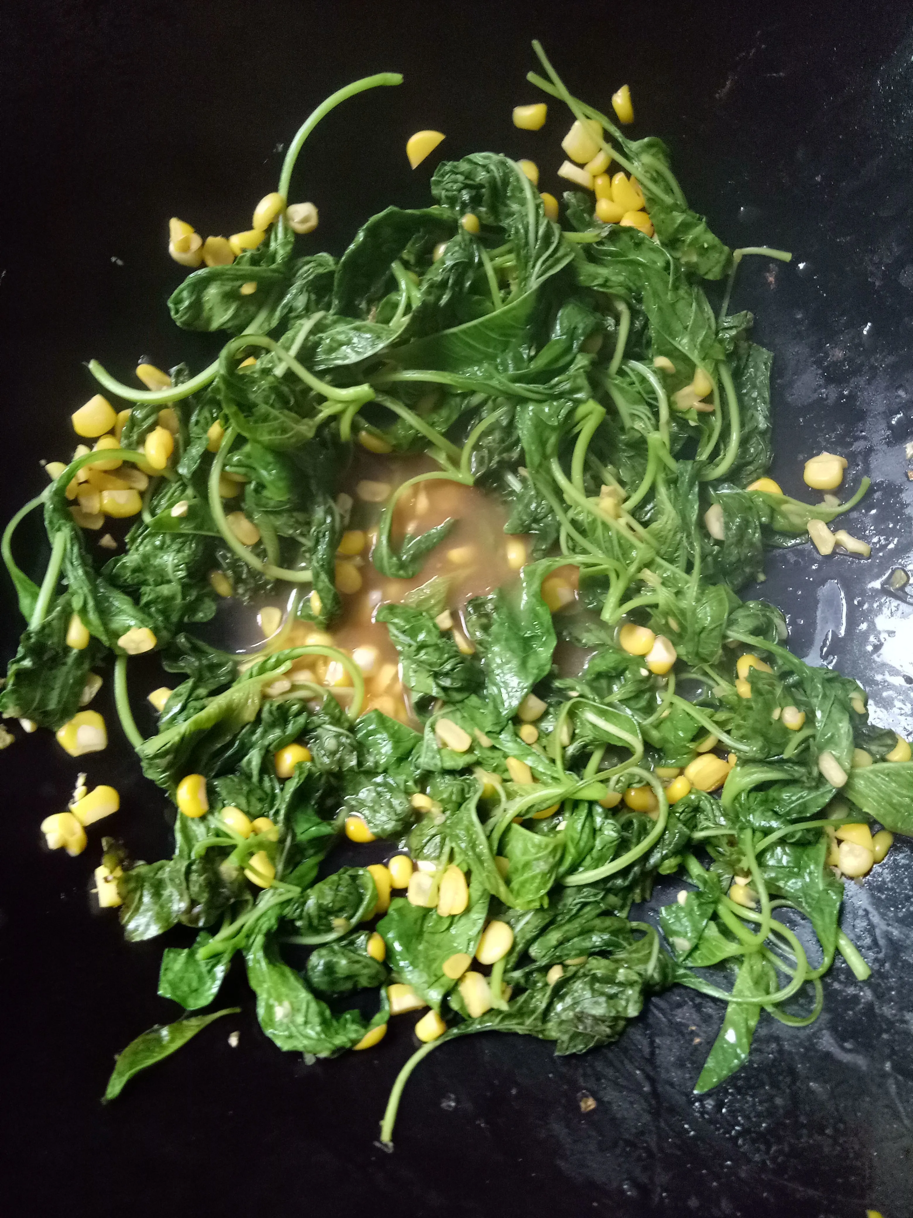 Step 5 Sayur Bayam Saos Tiram