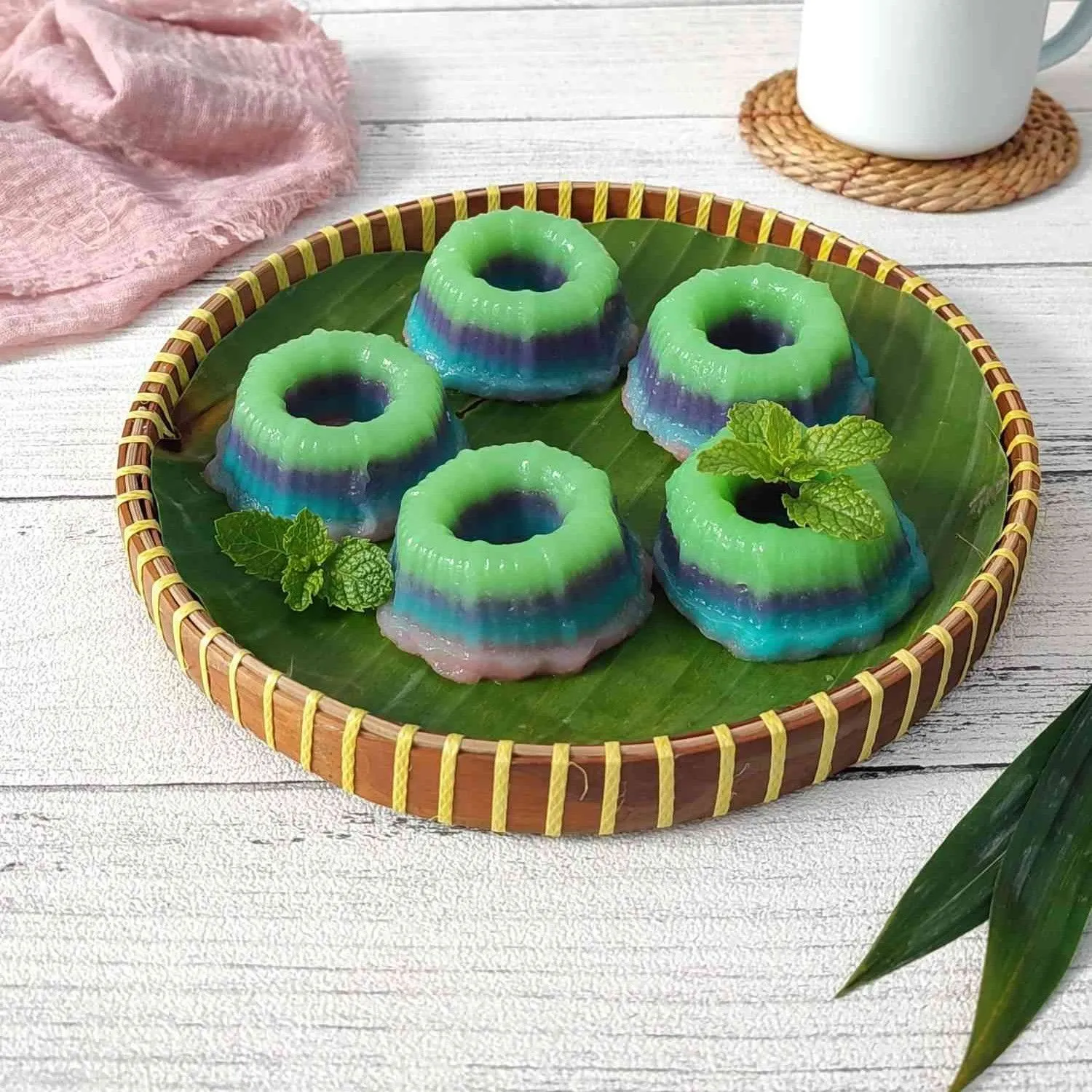 Kue Lapis Singkong Pelangi