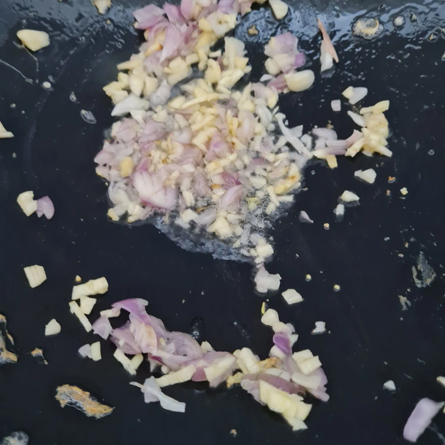 Step 3 Spaghetti Gireng Tek - Tek