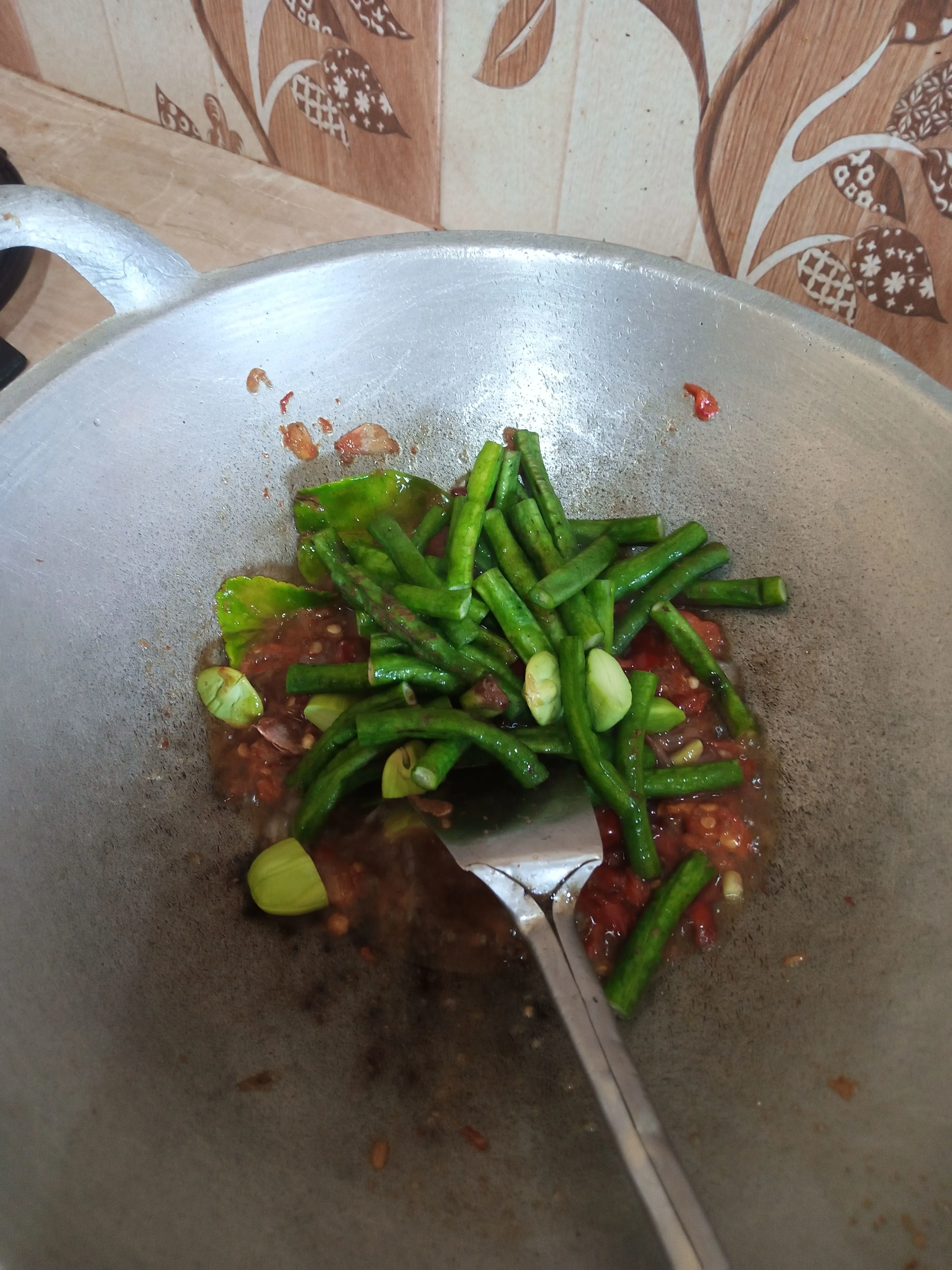 Step 5 Sambal Patin Kacang Panjang