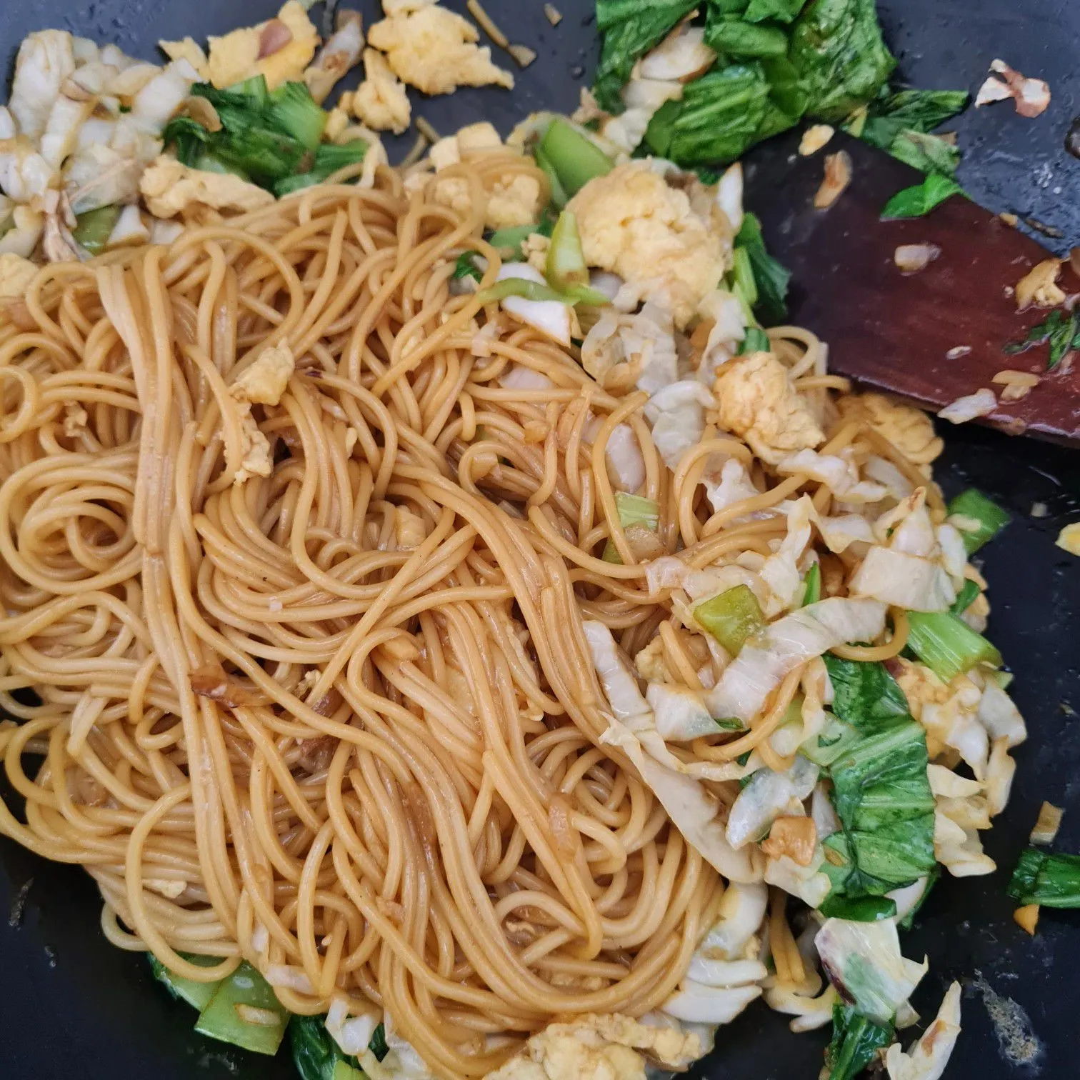 Step 6 Spaghetti Gireng Tek - Tek