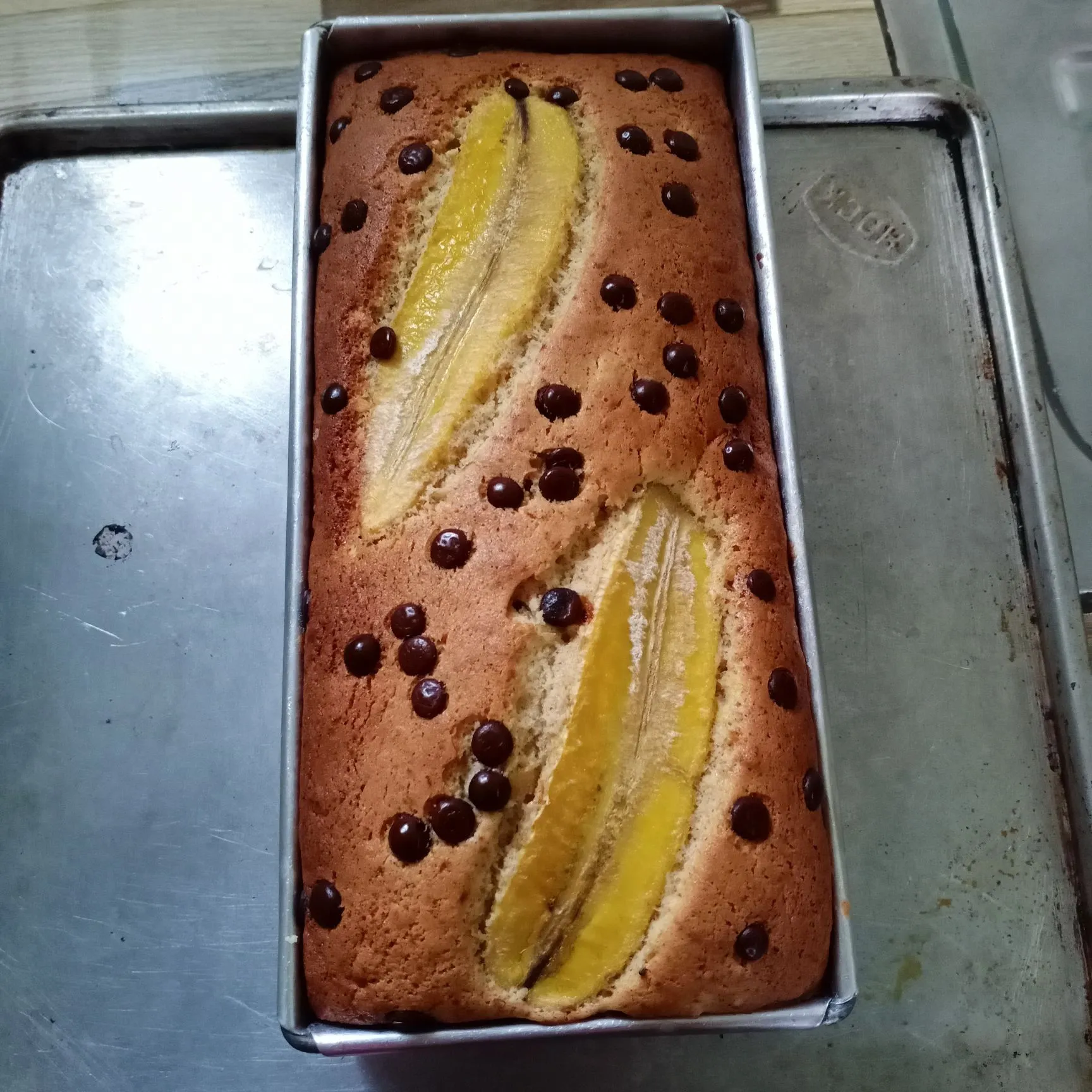 Step 10 Sponge Cake Pisang