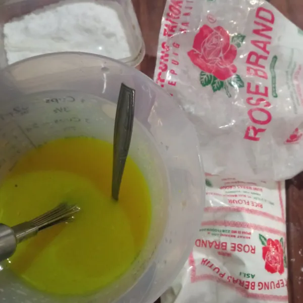 Siapkan bahan bahannya