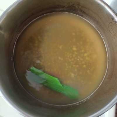 Step 2 Kolak Kacang Hijau Mix Pacar Cina