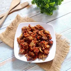 Balado Hati Ampela Ayam