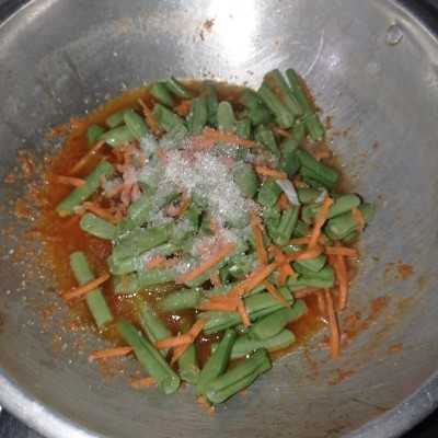 Step 4 Buncis Belacan