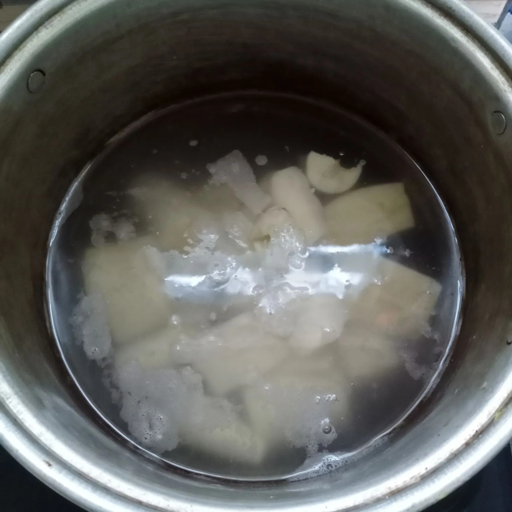 Step 2 Singkong Goreng Keju