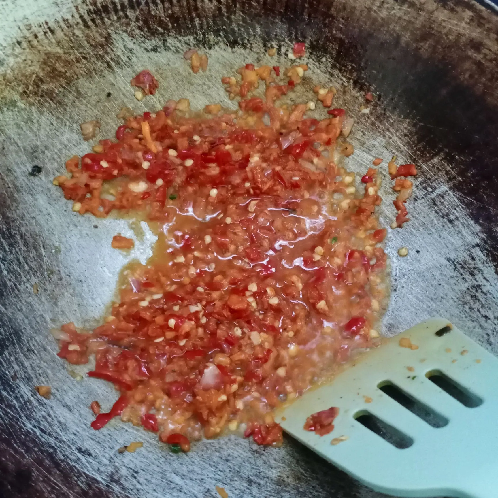 Step 5 Balado Hati Ampela Ayam