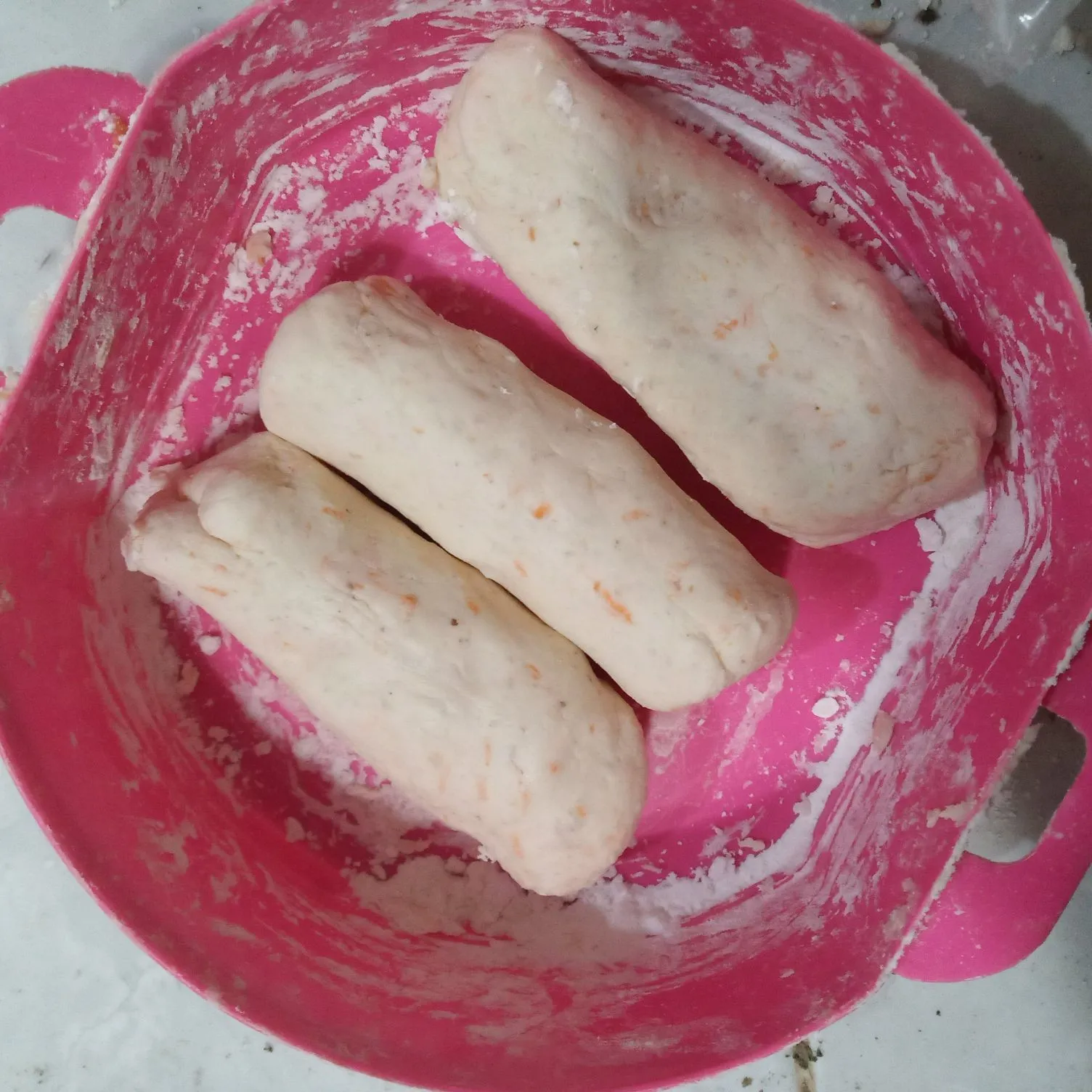 Step 5 Kerupuk Nasi Wortel