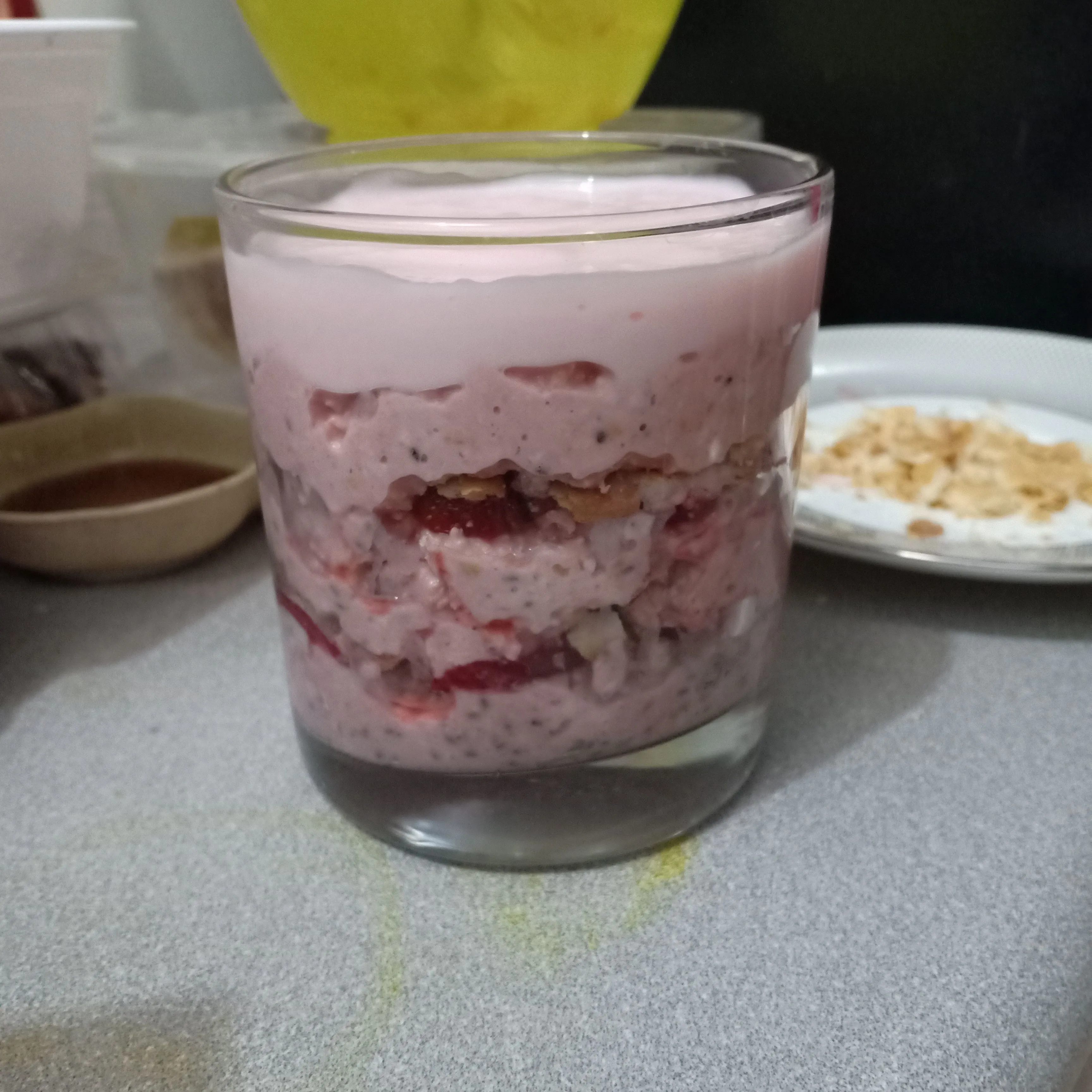 Step 5 Strawberry Cheesecake Oats