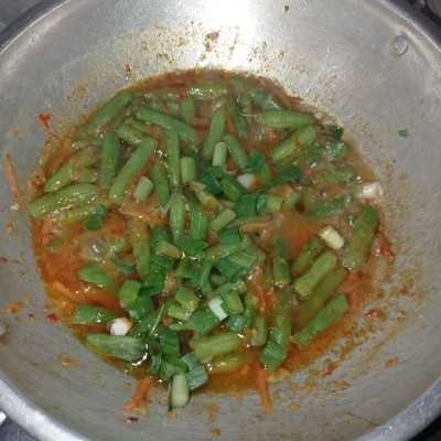 Step 5 Buncis Belacan