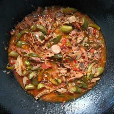 Step 6 Tongkol Tumis Kecombrang