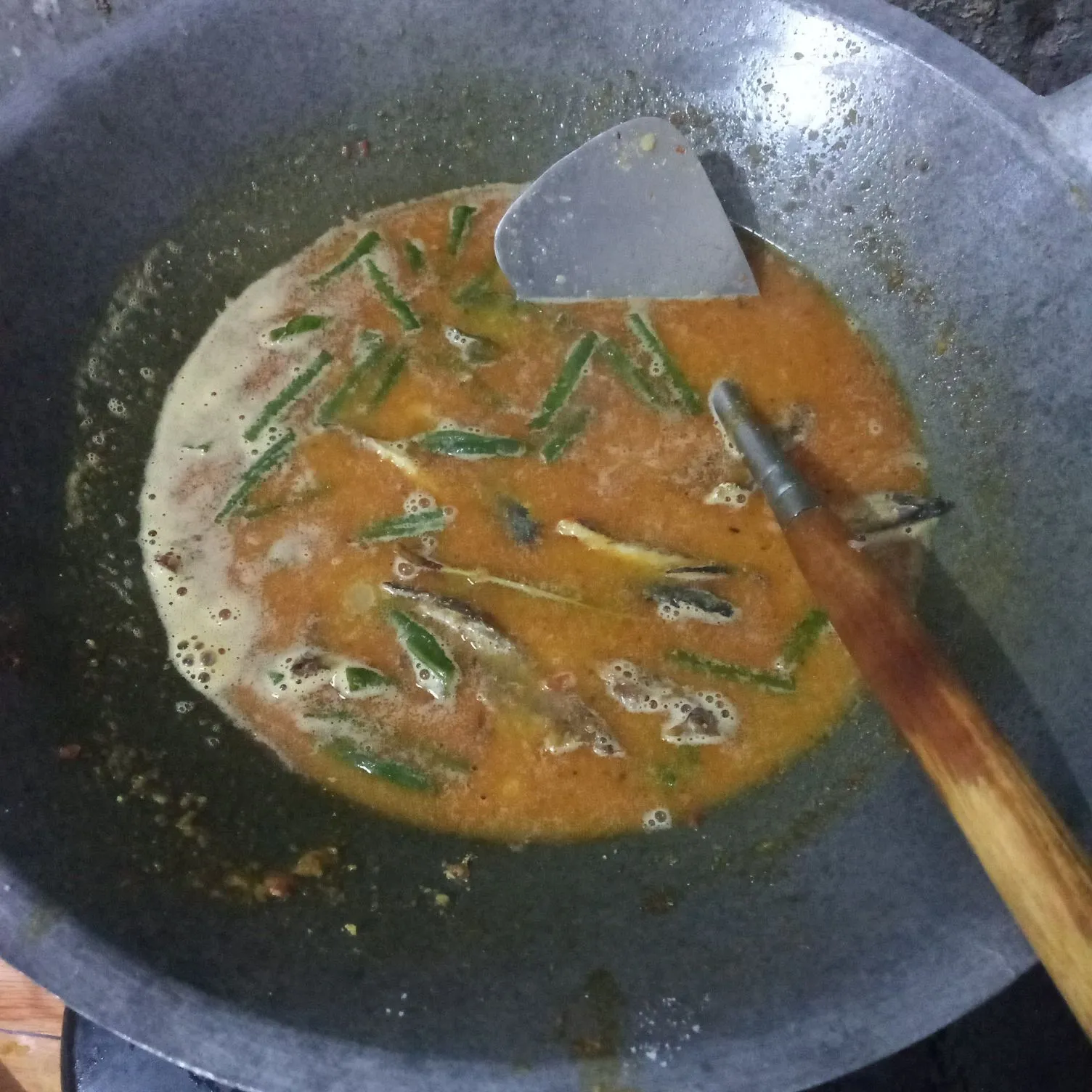 Step 6 Kuah Santan Ikan Pindang Kacang