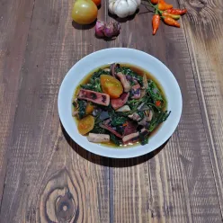 Tumis Kangkung Cumi