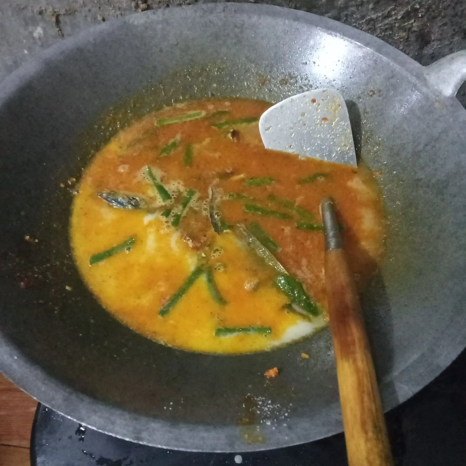 Step 5 Kuah Santan Ikan Pindang Kacang