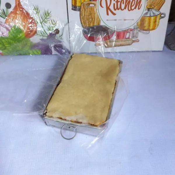 Cetak getuk dengan warna selang seling.