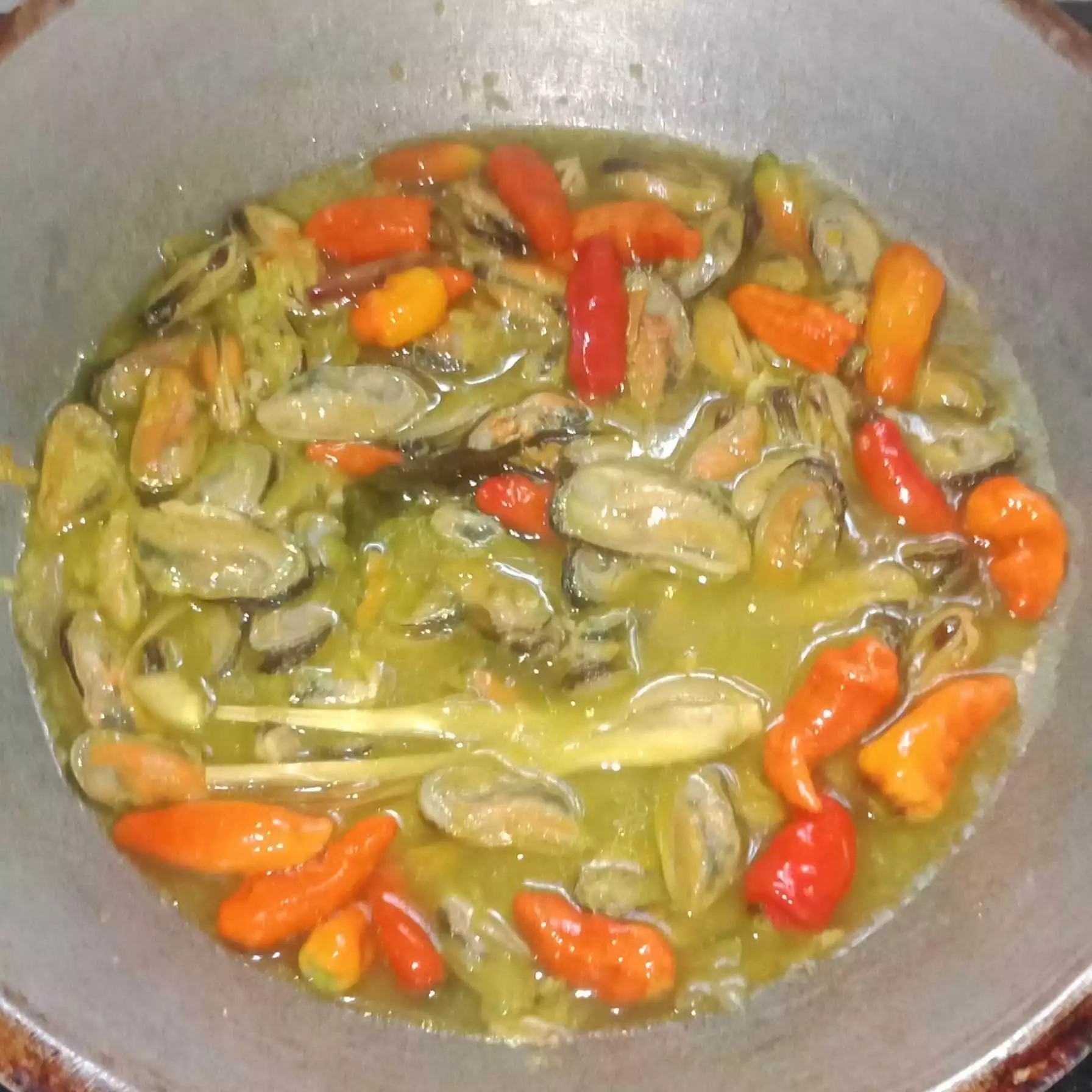 Step 5 Kerang Hijau Ala Warteg