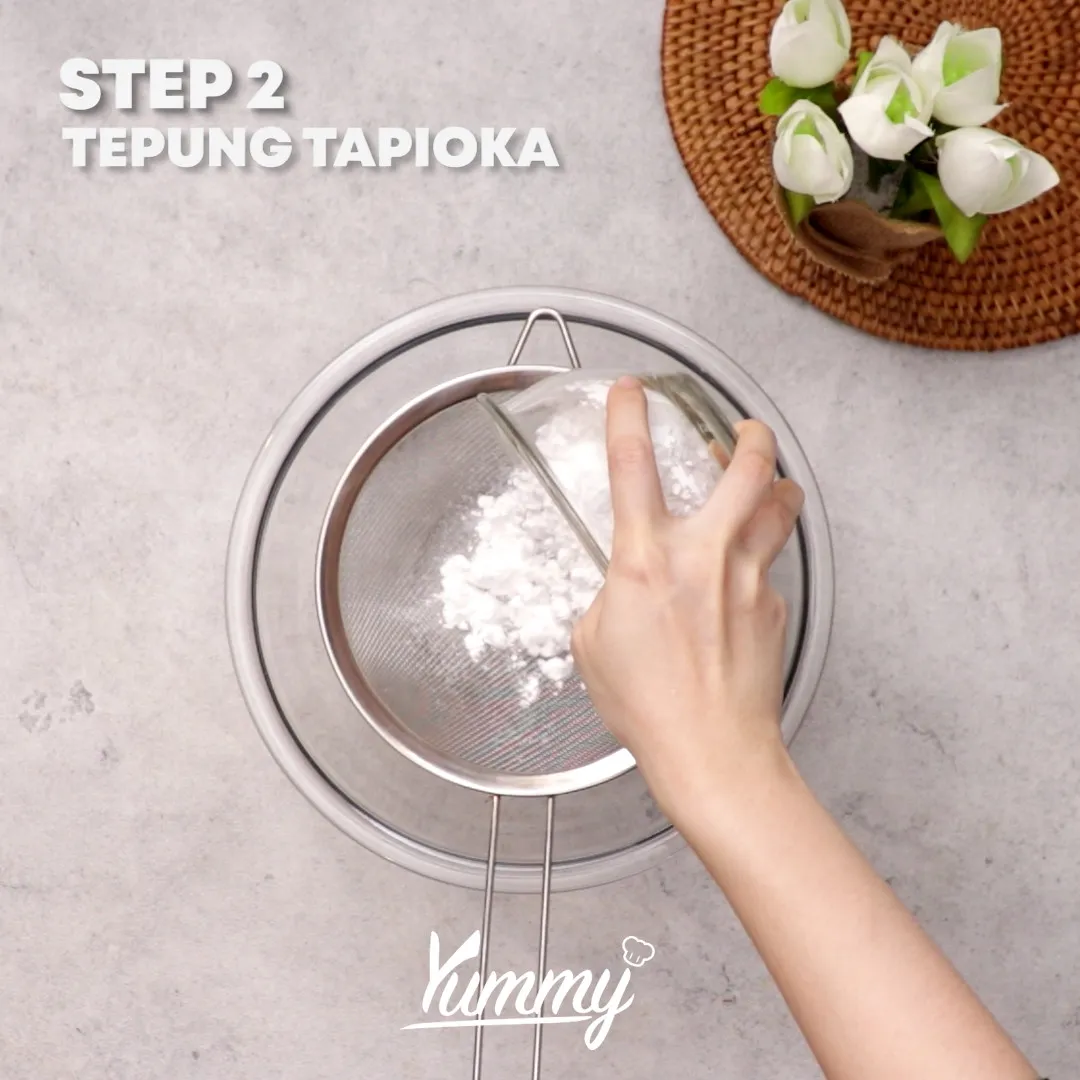 Step 2 Bola Ubi Oranye