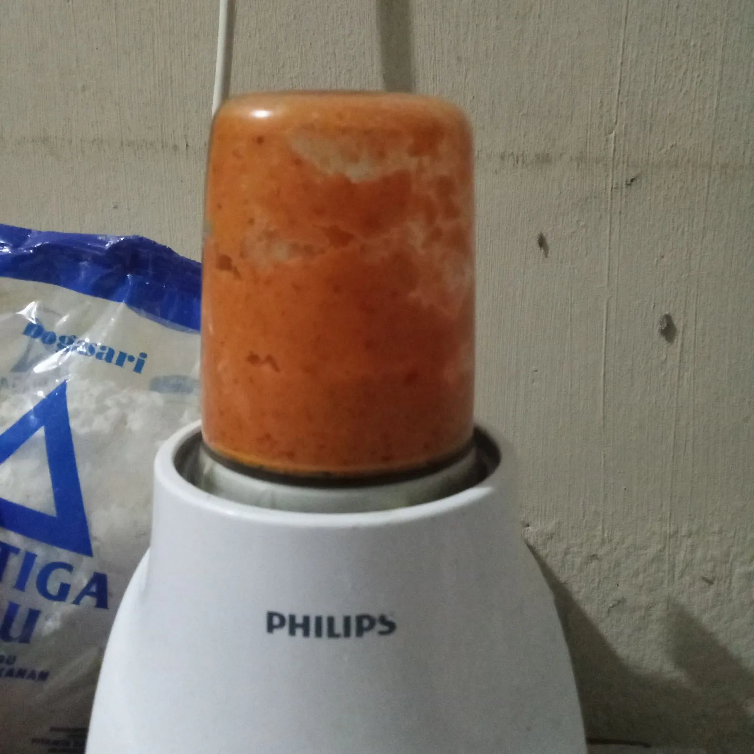 Step 1 Kuah Santan Ikan Pindang Kacang