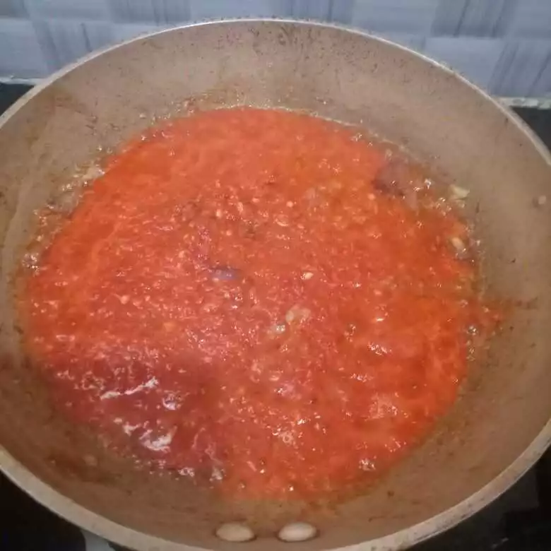 Step 4 Udang Sambal Merah