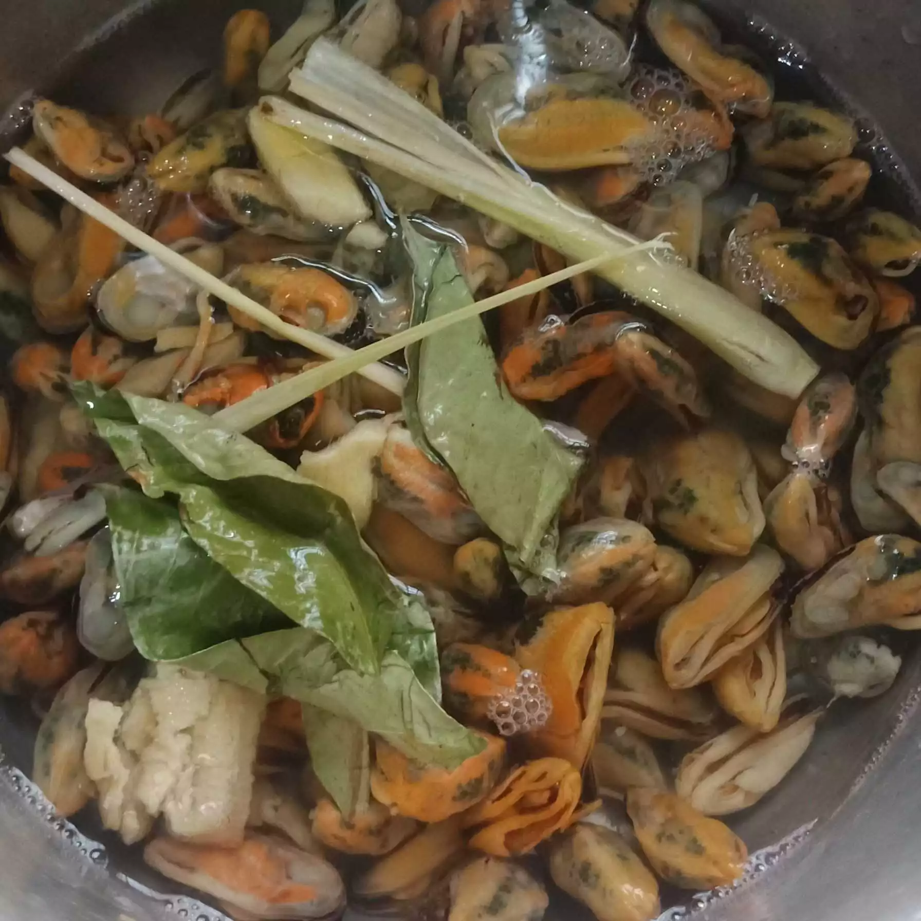 Step 1 Kerang Hijau Ala Warteg