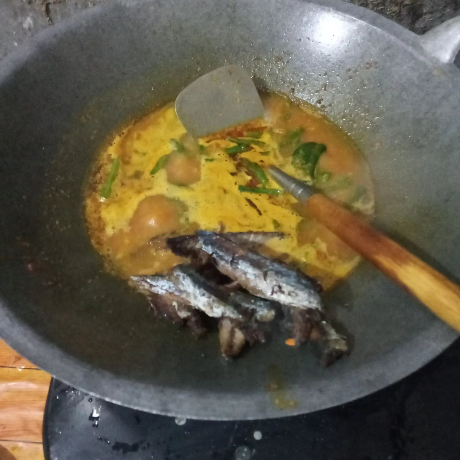 Step 4 Kuah Santan Ikan Pindang Kacang