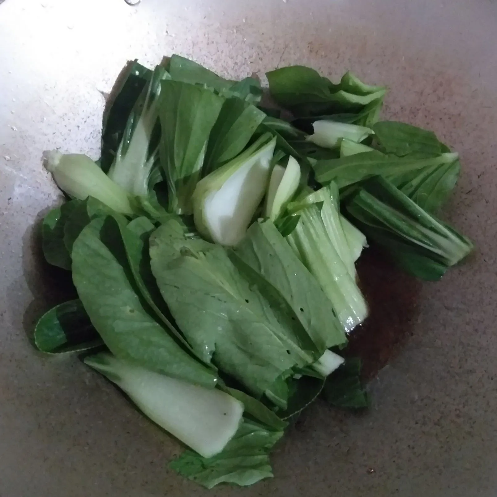 Step 4 Tumis Pokcoi Saus Tiram