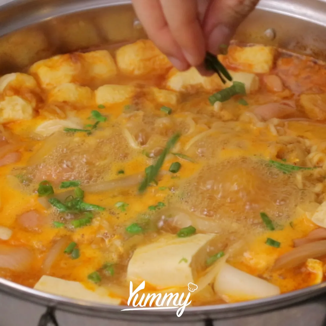 Step 5 Budae Jjigae
