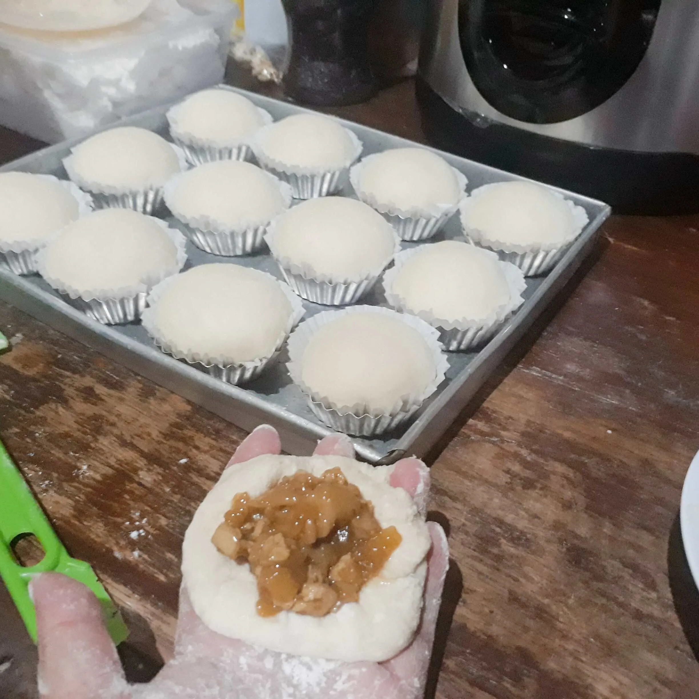 Step 5 Pao Jamur Tahu