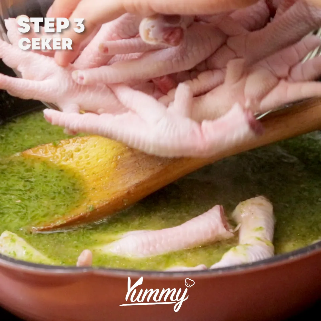 Step 3 Ceker Sambal Ijo