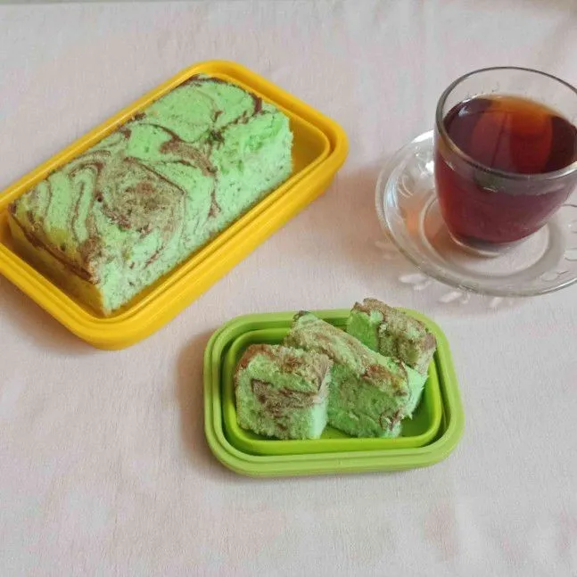 Bolu Pandan Coklat