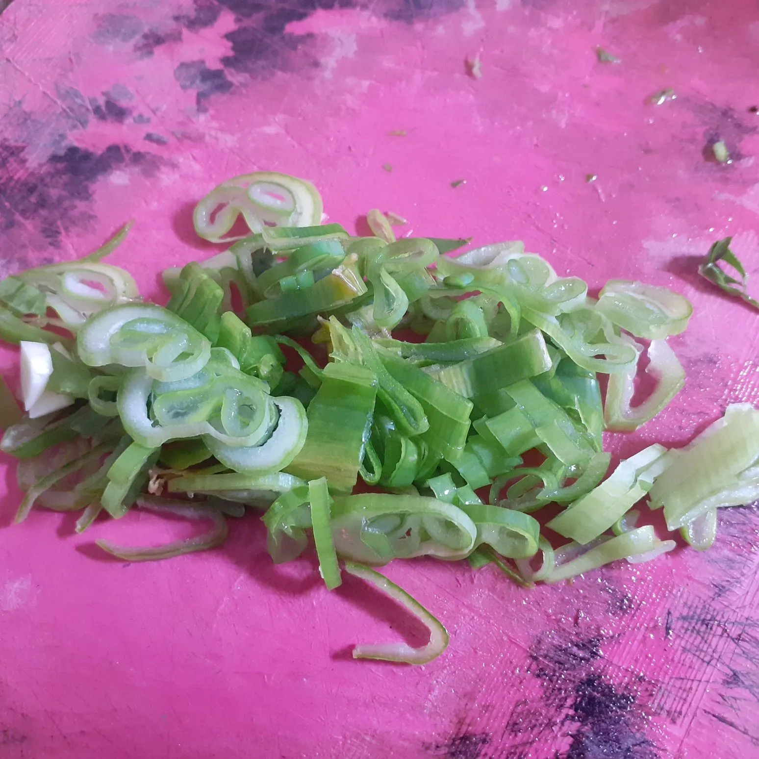Step 3 Omelet Bayam