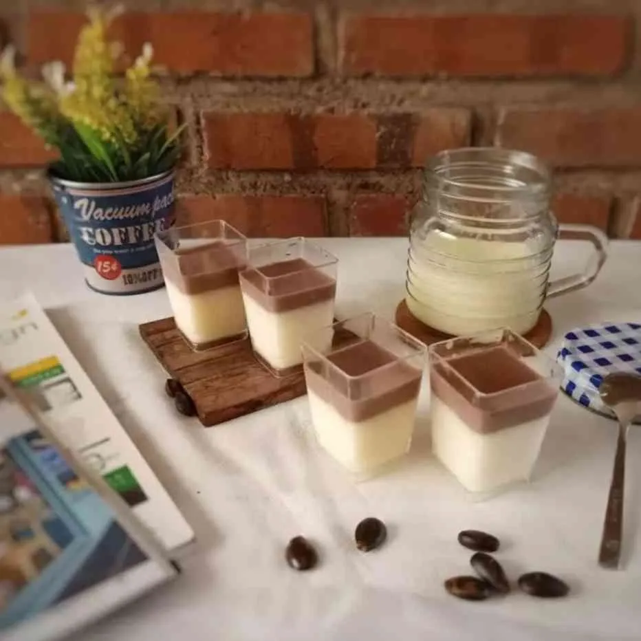 Puding Sirsak Coklat