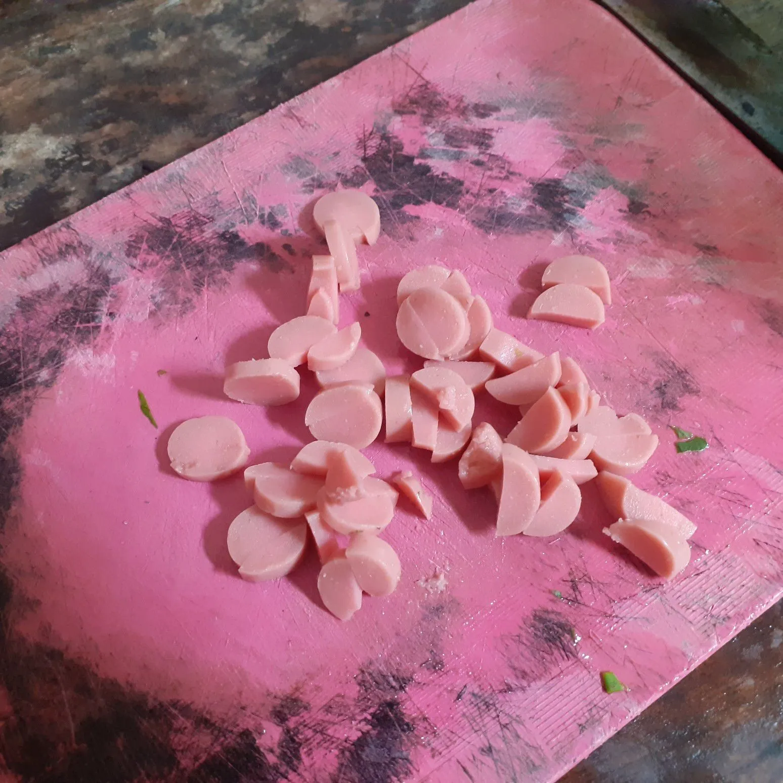 Step 4 Omelet Bayam