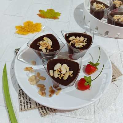 Step 8 Puding Coklat Ganache