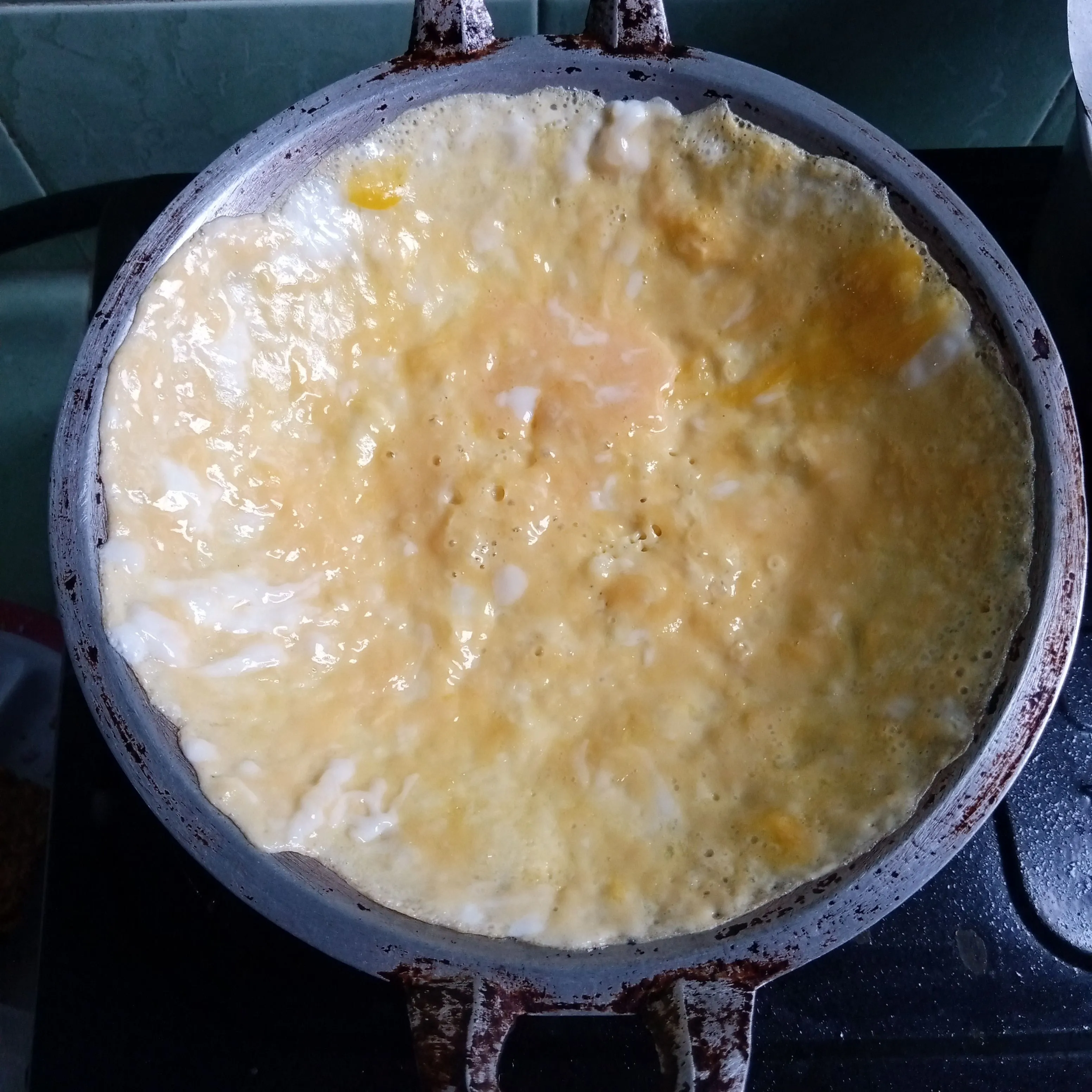 Step 2 Kare Pedas Telur Dadar Fiber Creme