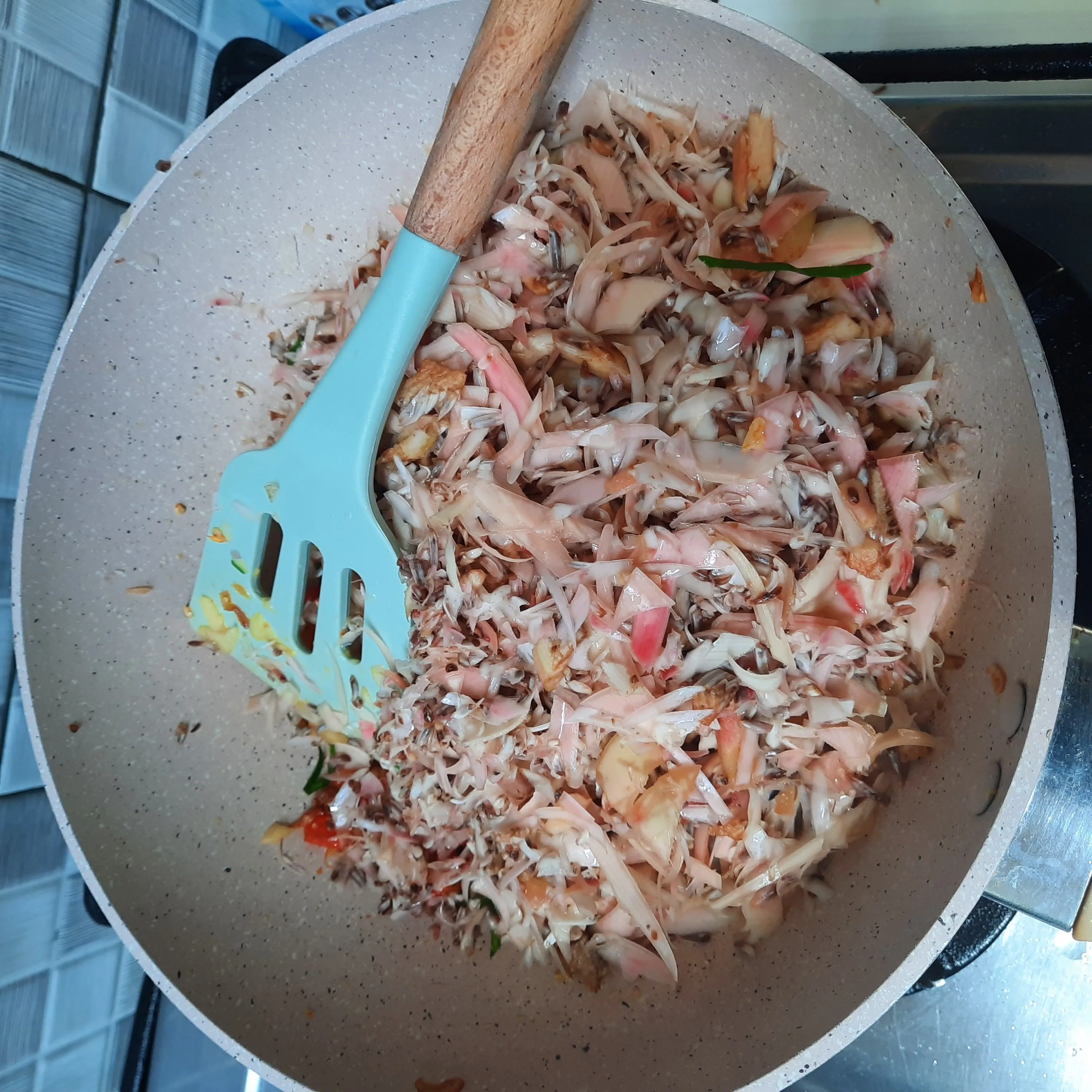 Step 5 Tumis Pedas Kecombrang