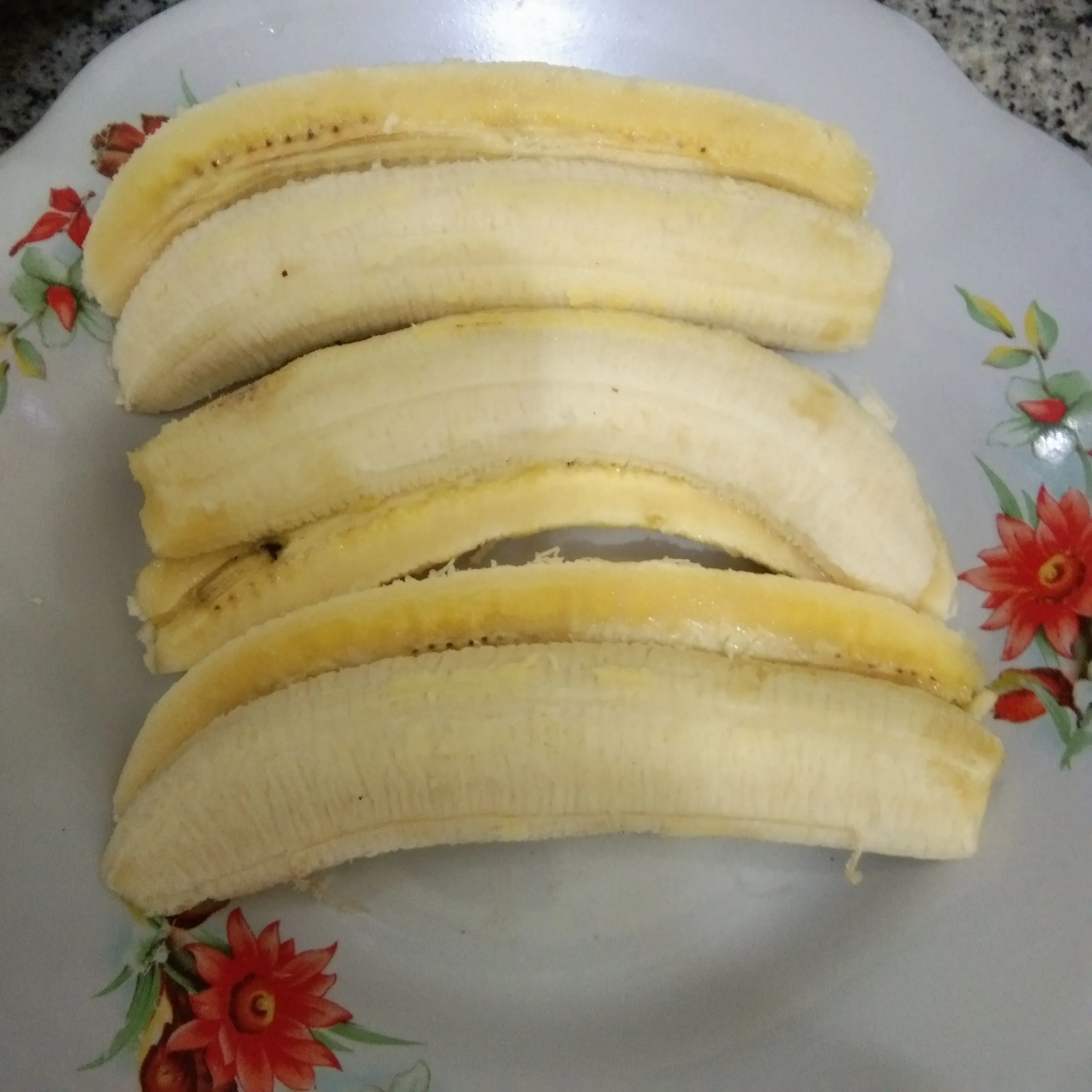 Step 1 Pisang Panggang Oreo Apricot