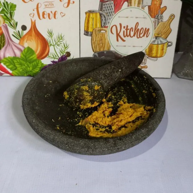 Step 3 Gulai Daun Pepaya Telur